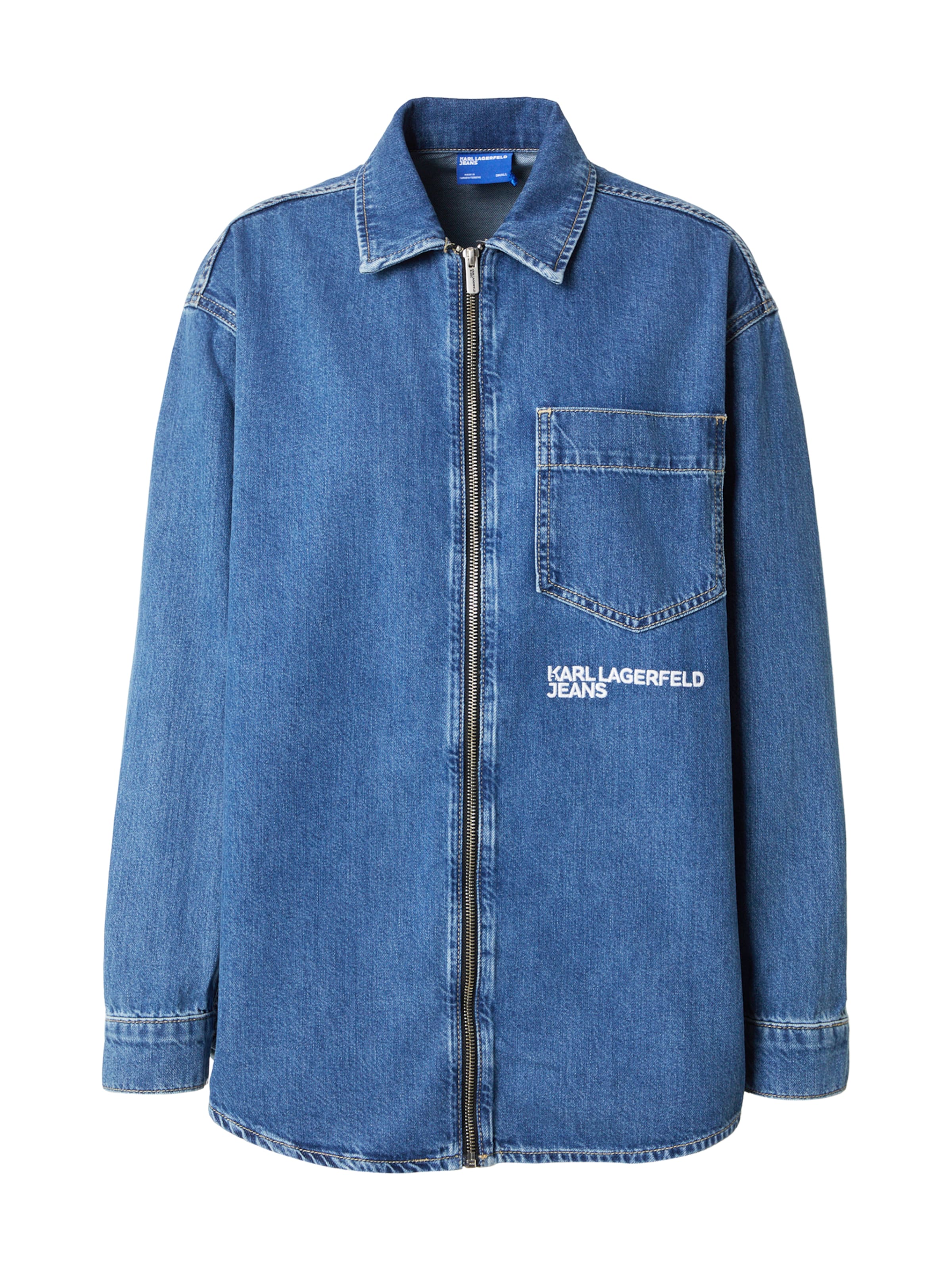 KARL LAGERFELD JEANS Pusero värissä sininen: etupuoli