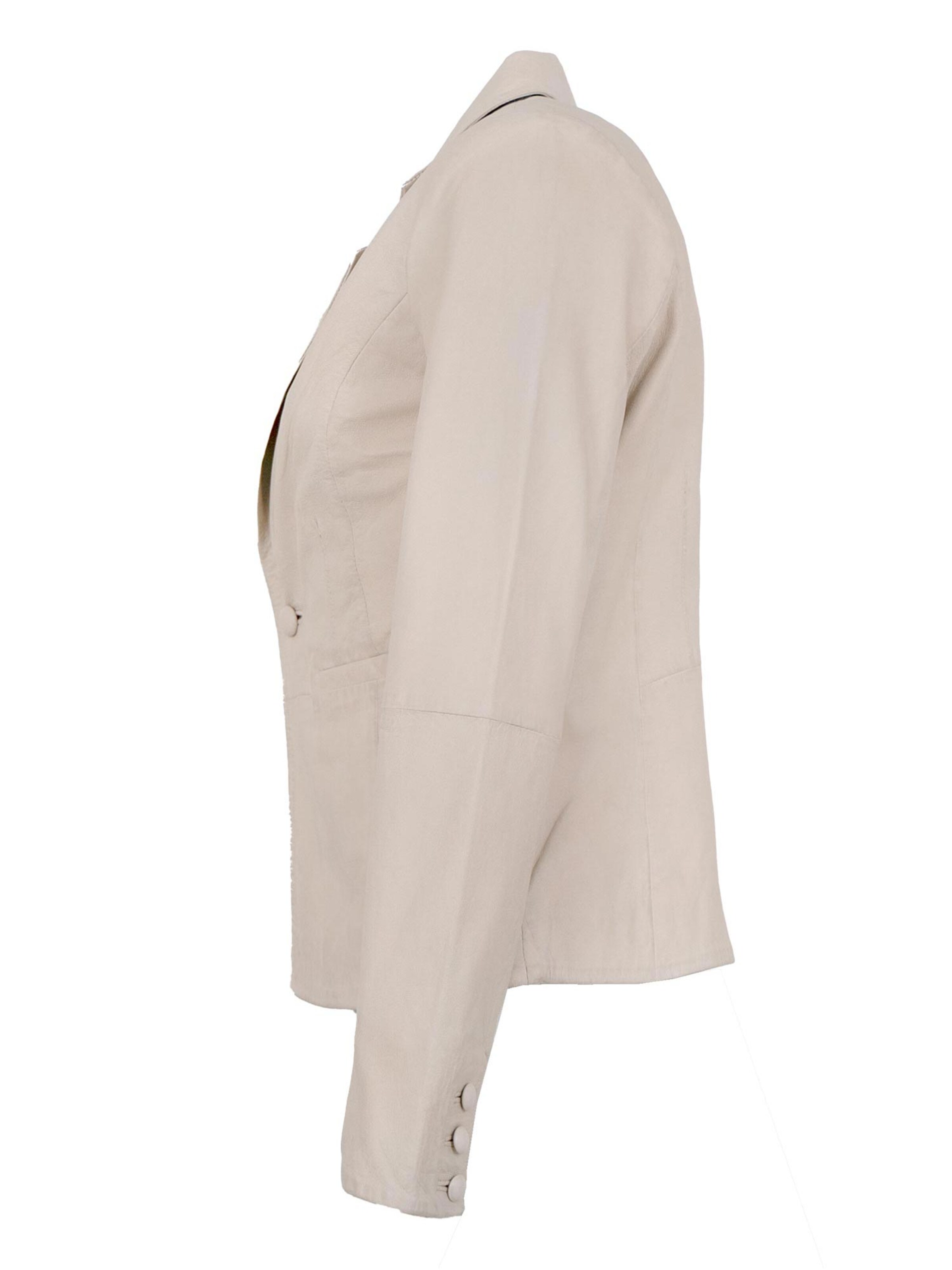 Jilani Between-Season Jacket 'Evelyn' in Beige