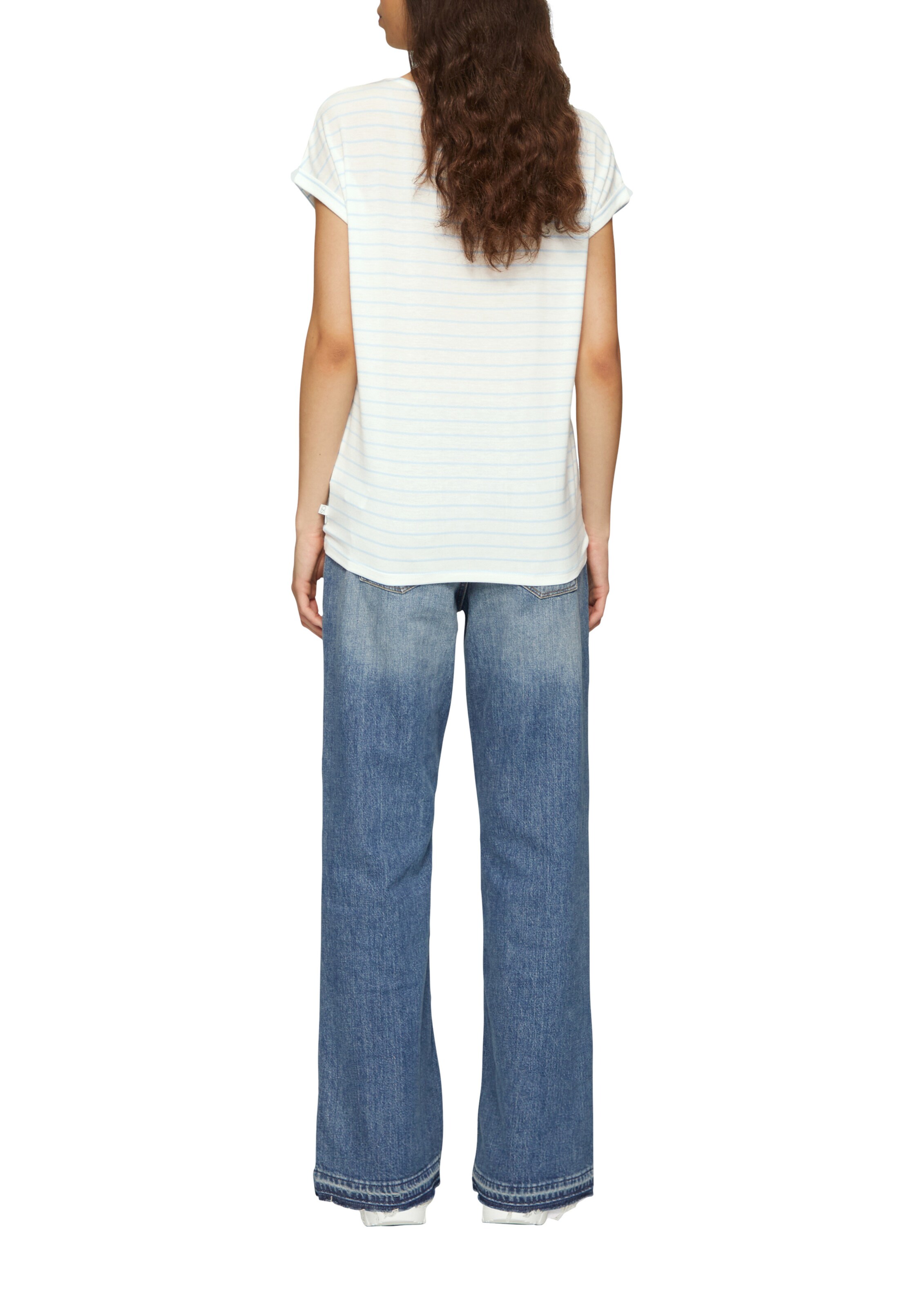 QS Shirt in Blau