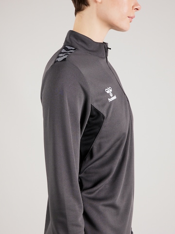 Hummel Αθλητική μπλούζα φούτερ 'AUTHENTIC' σε γκρι