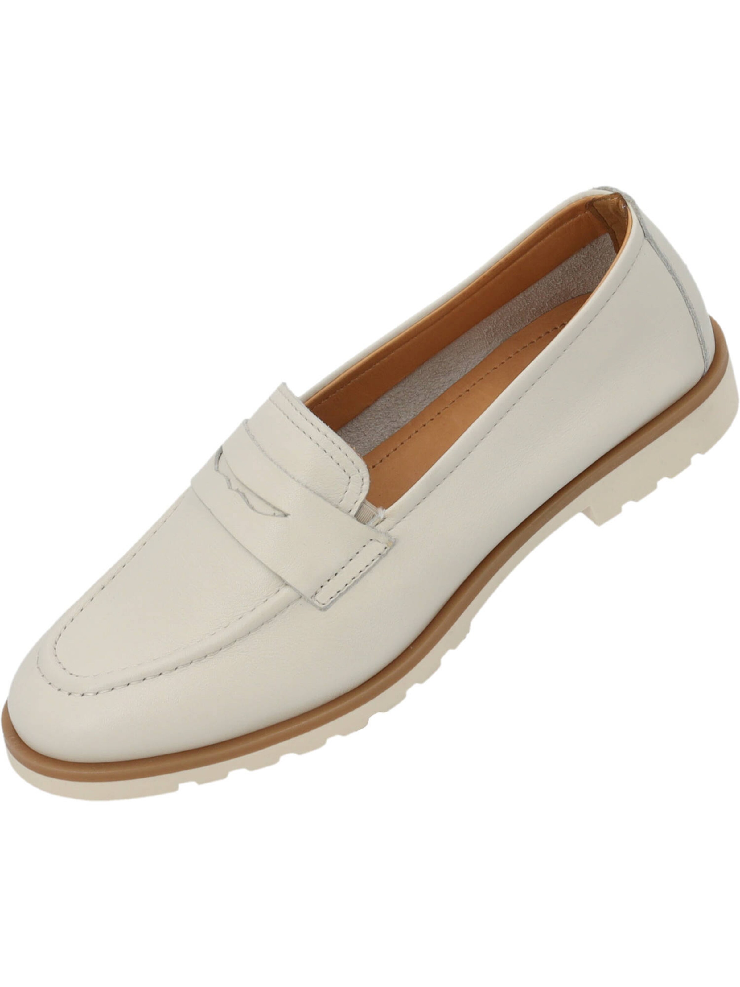 Palado Slipper 'Kazei' in Weiß: Vorderseite