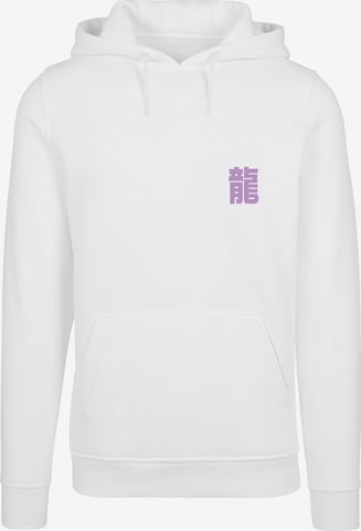 Mister Tee Sweatshirt 'Glory Dragon V2' in Wit: voorkant