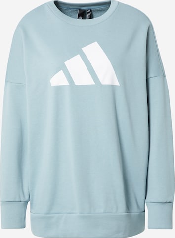 ADIDAS PERFORMANCE Athletic Sweatshirt in Blue: front