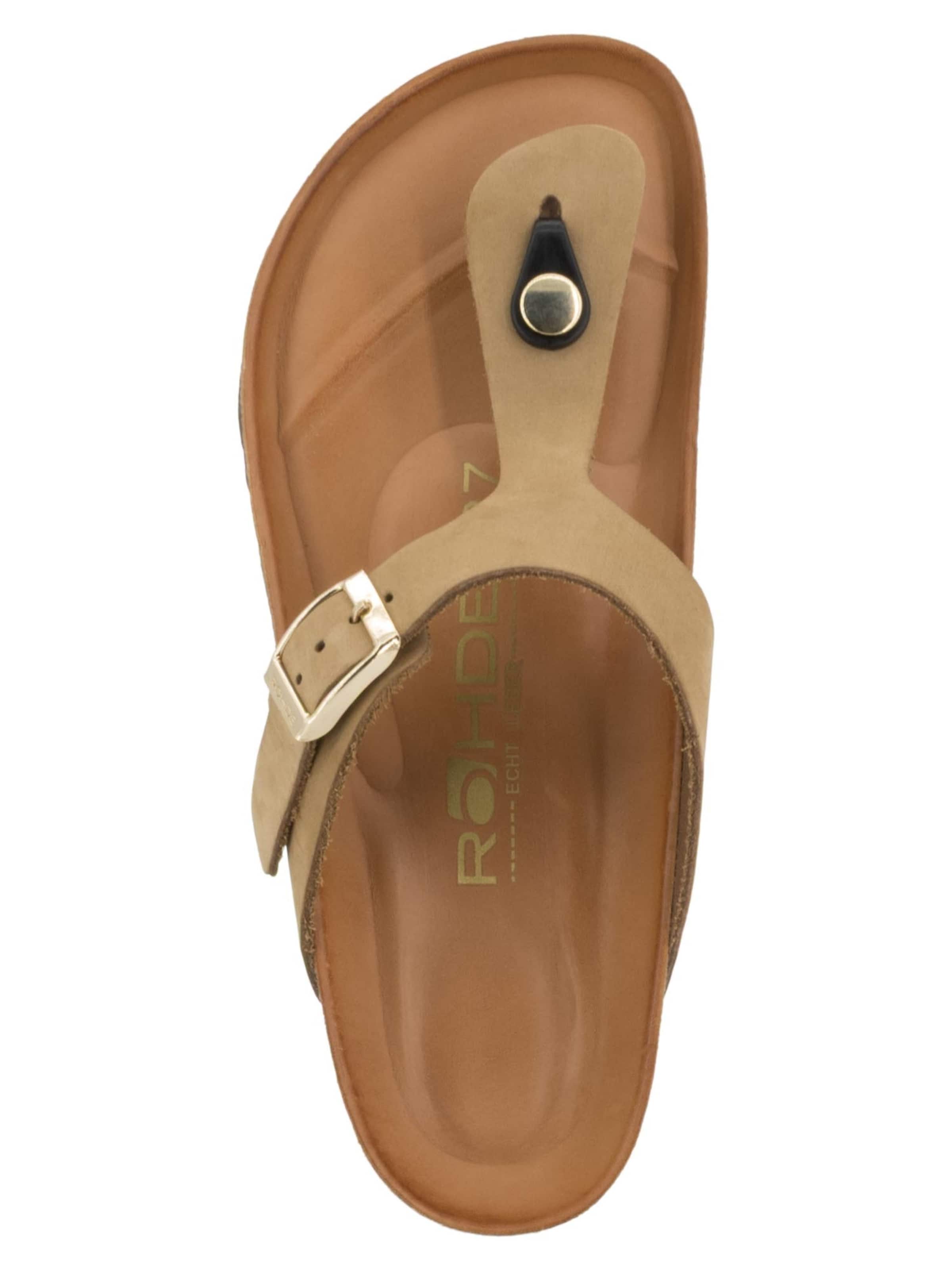 ROHDE Teenslipper 'Alba' in Beige