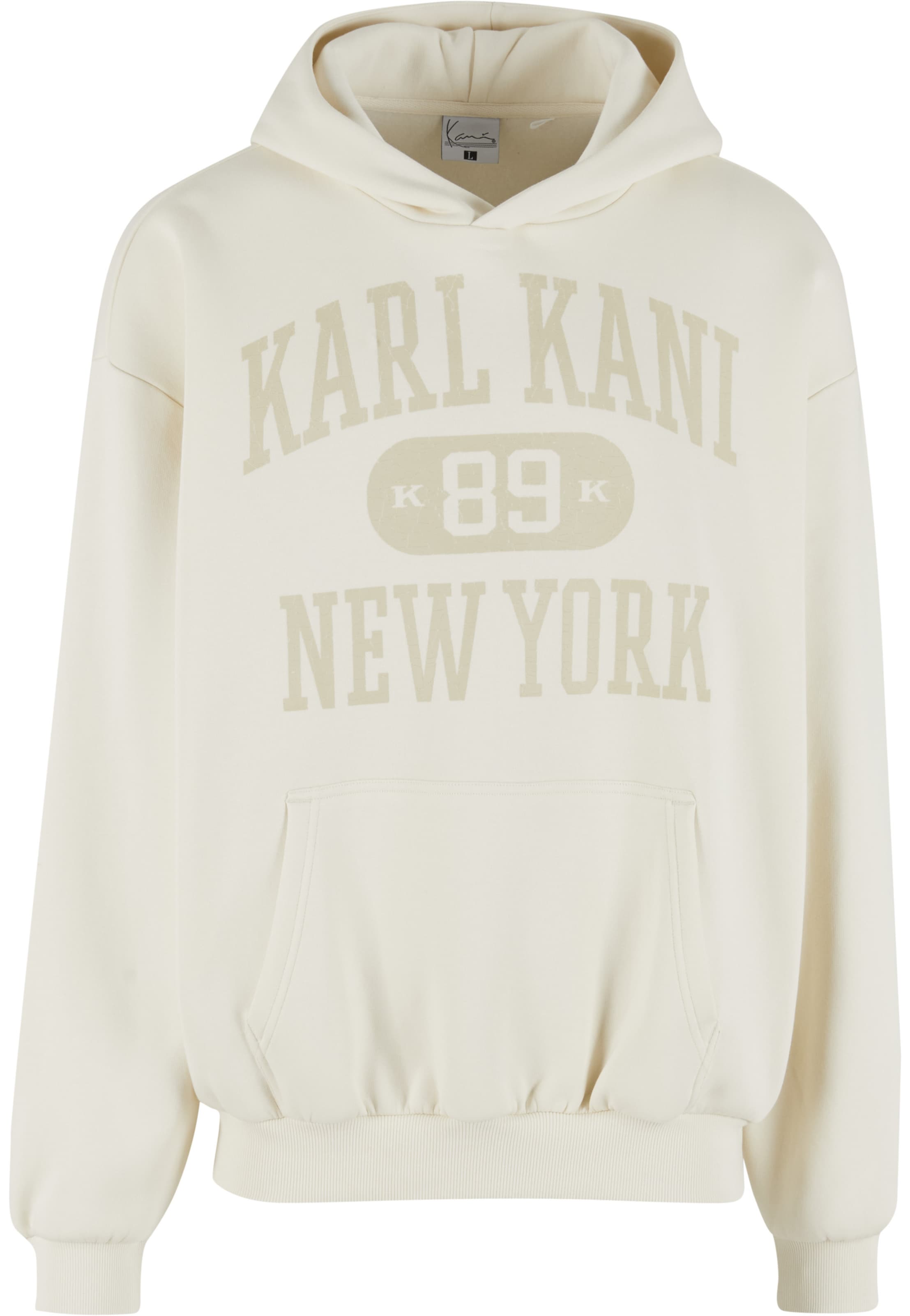 Karl Kani Sưeatshirt 'Heritage 89' in beige / wollweiß, Produktansicht