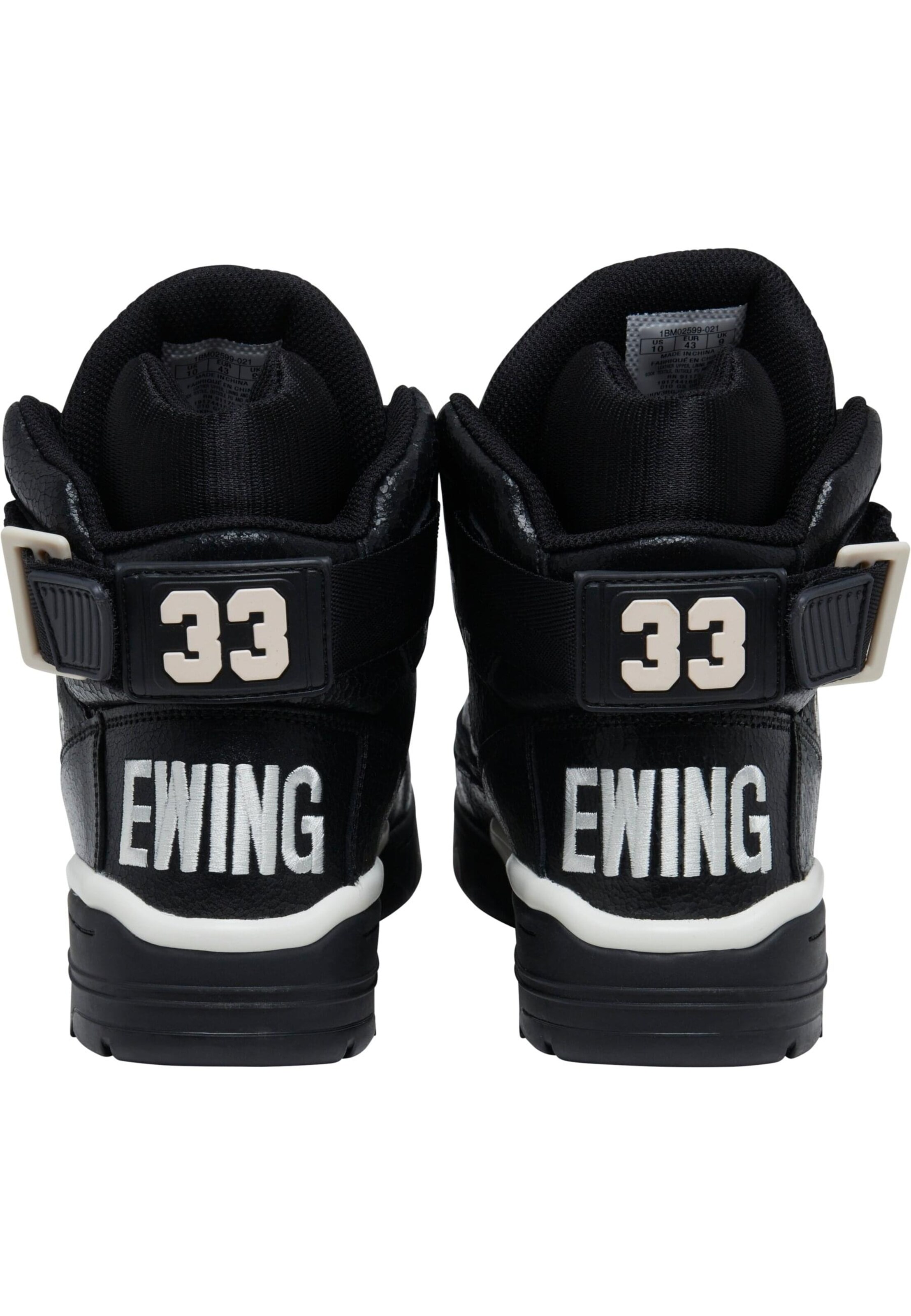Ewing Sneaker '33 Hi' in Schwarz