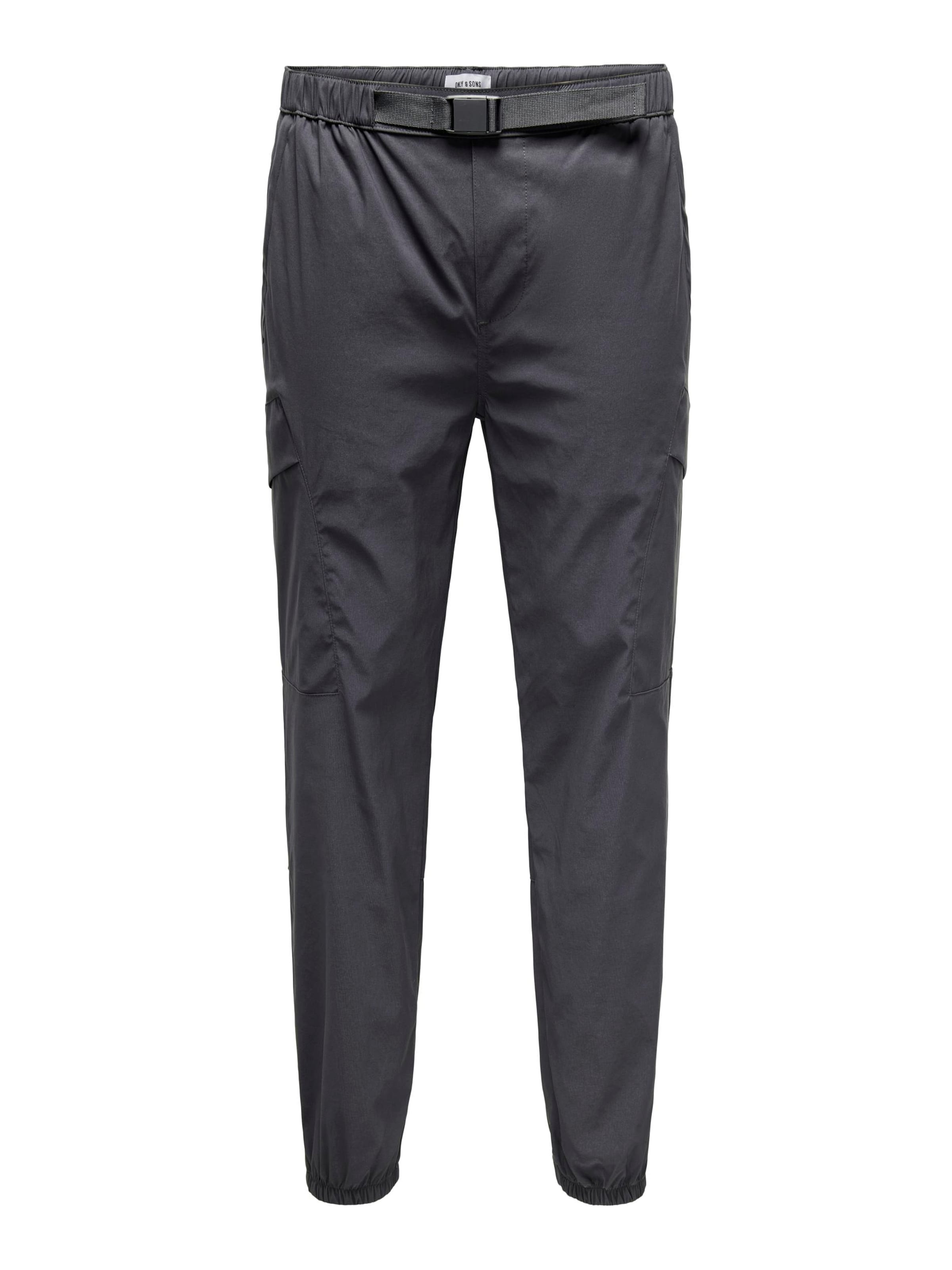 Only & Sons Zúžený Kapsáče 'Common' – šedá: přední strana