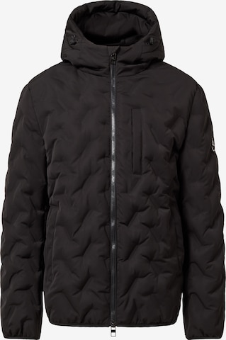 CASH-MERE.CH Übergangsjacke in Schwarz: Vorderseite