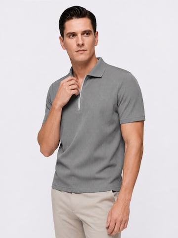 ALLTHEMEN Shirt 'Freiheit' in Grey