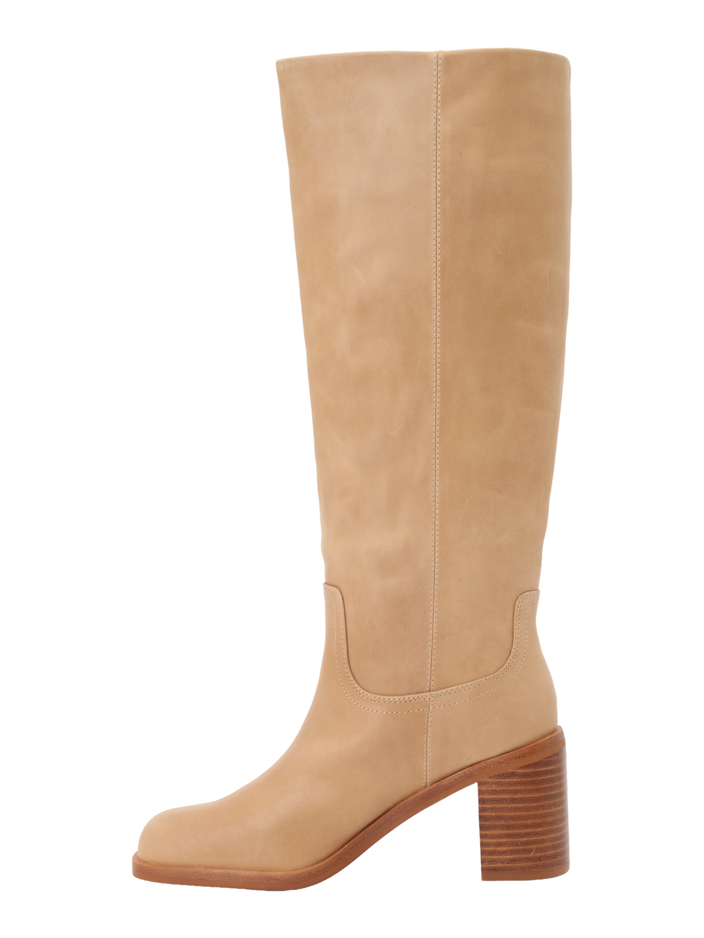 STEVE MADDEN Kozaki 'Woodstock' w kolorze beżowy