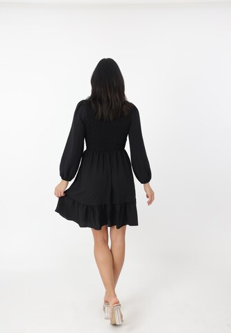 Elara Kleid in Schwarz
