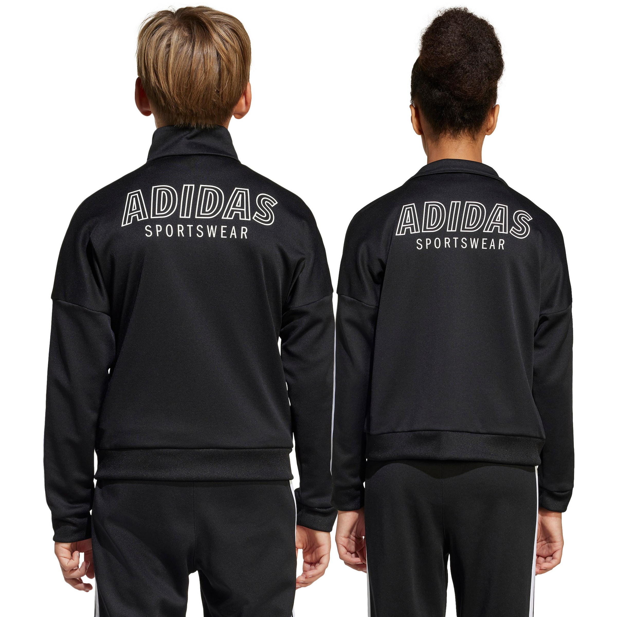 ADIDAS SPORTSWEAR Athletic Jacket 'Hot' in Black