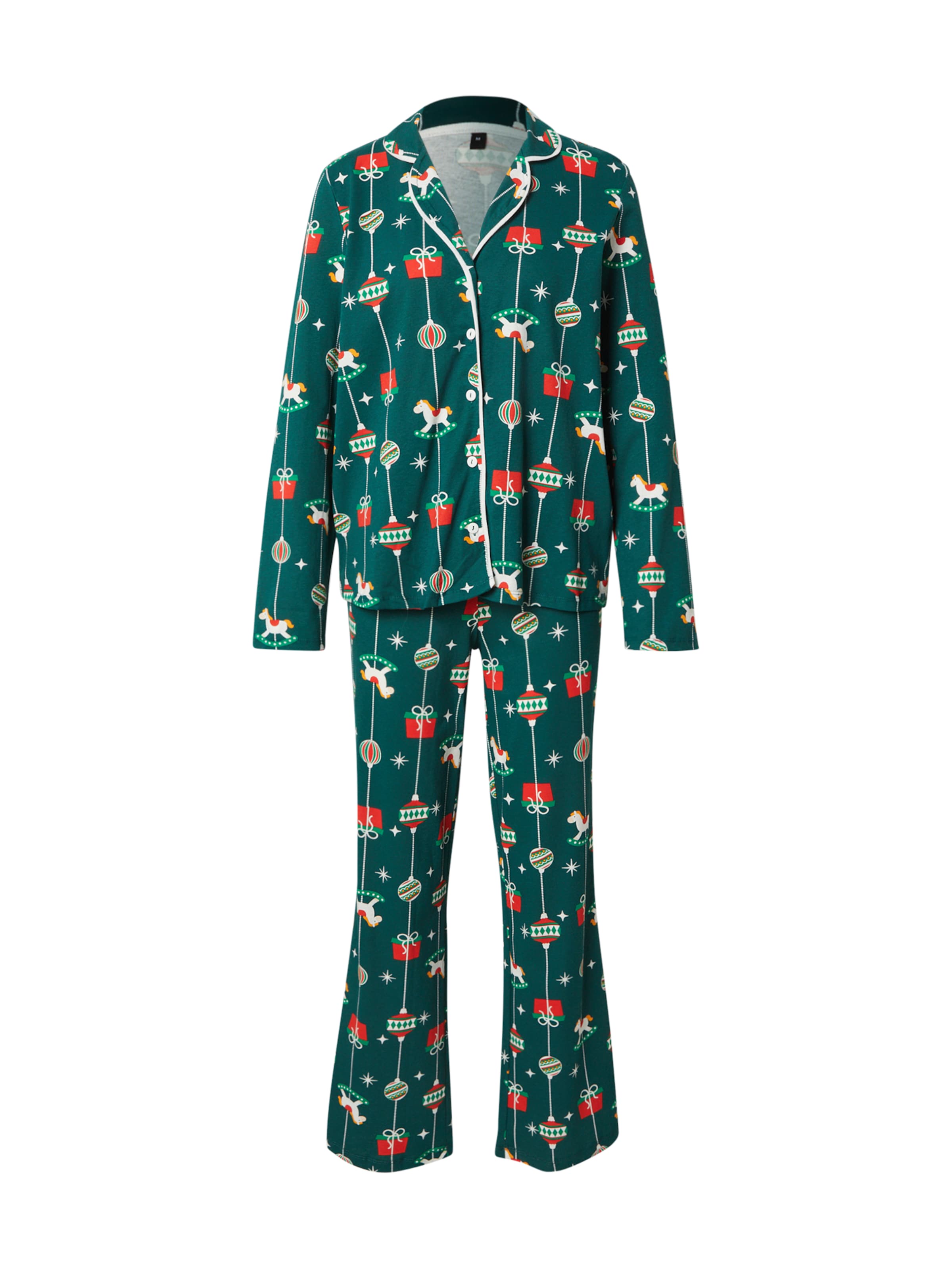 Trendyol Πιτζάμα σε πράσινο: μπροστά