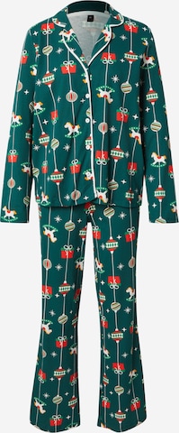 TrendyolPidžama - zelena boja: prednji dio