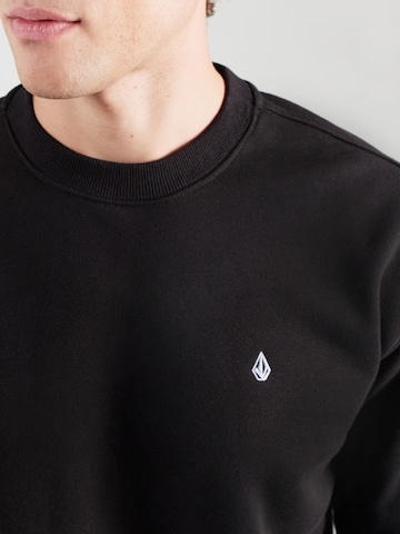 Volcom Sweatshirt 'SINGLE STONE' i svart