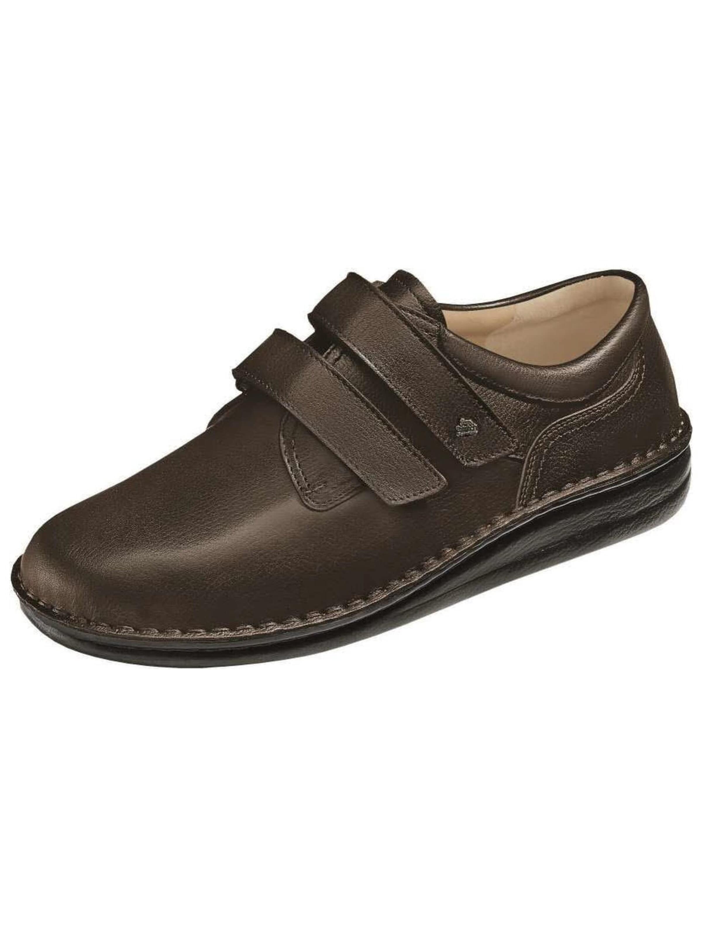 Finn Comfort - Zapatillas de casa 'Komfort Slipper Herren 96103 070023 Echtleder in braun' en marrón: frente