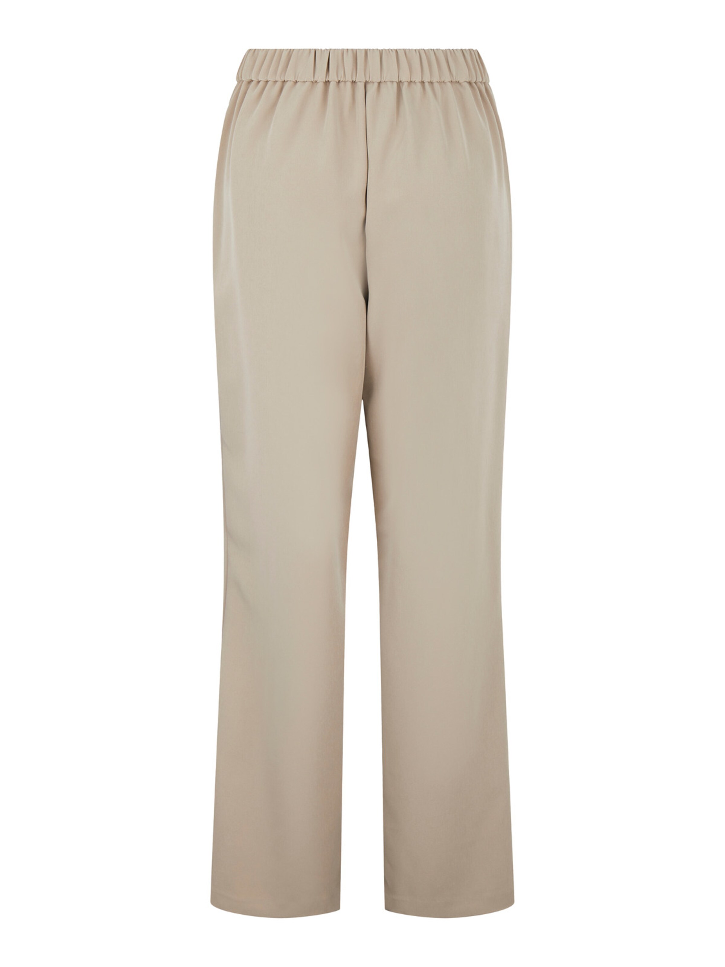 PIECES Wide leg Pants 'PCBOZZY' in Brown