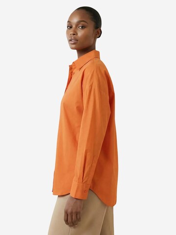 Camicia da donna di My fashion in arancione