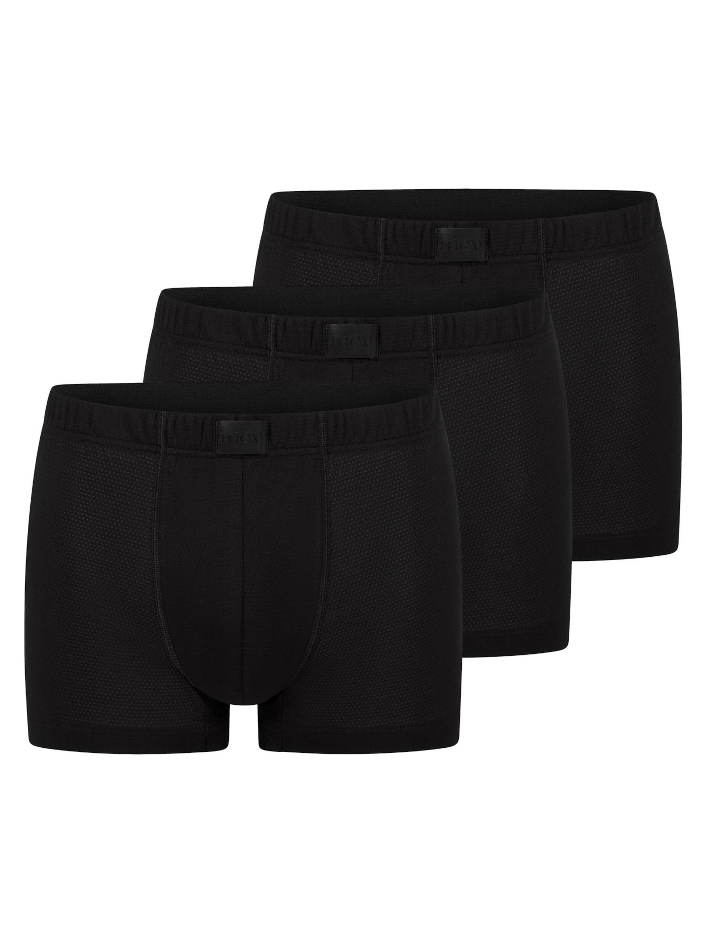 Mey Boxer shorts 'Dry Cotton Breeze' in Black: front