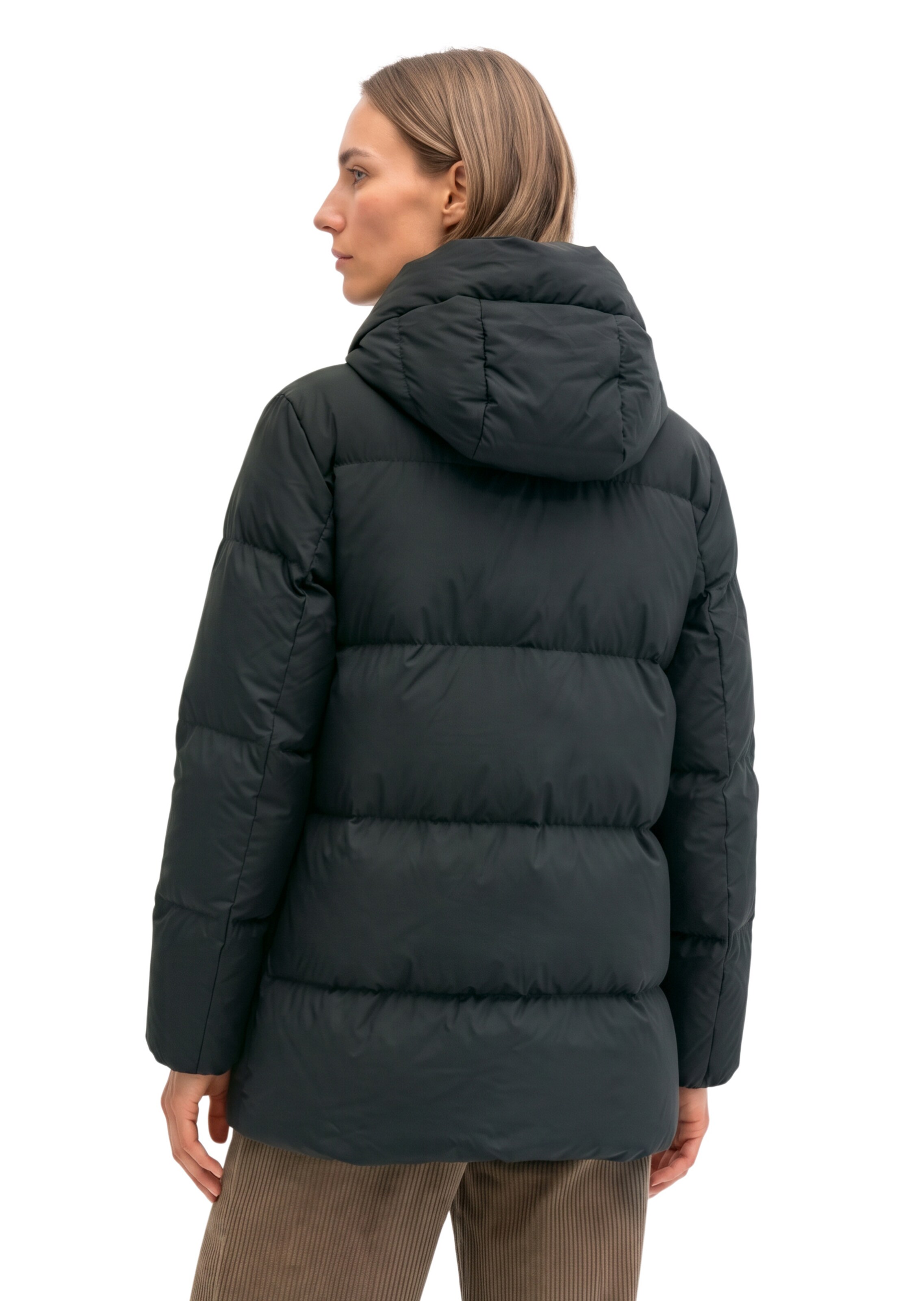 Veste d’hiver Marc O'Polo en noir : derrière