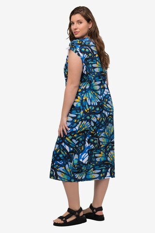 Ulla Popken Summer Dress in Blue