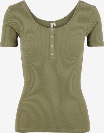 PIECES Shirt 'Kitte' in Groen: voorkant