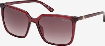 Occhiali da sole di GUESS in lilla: frontale