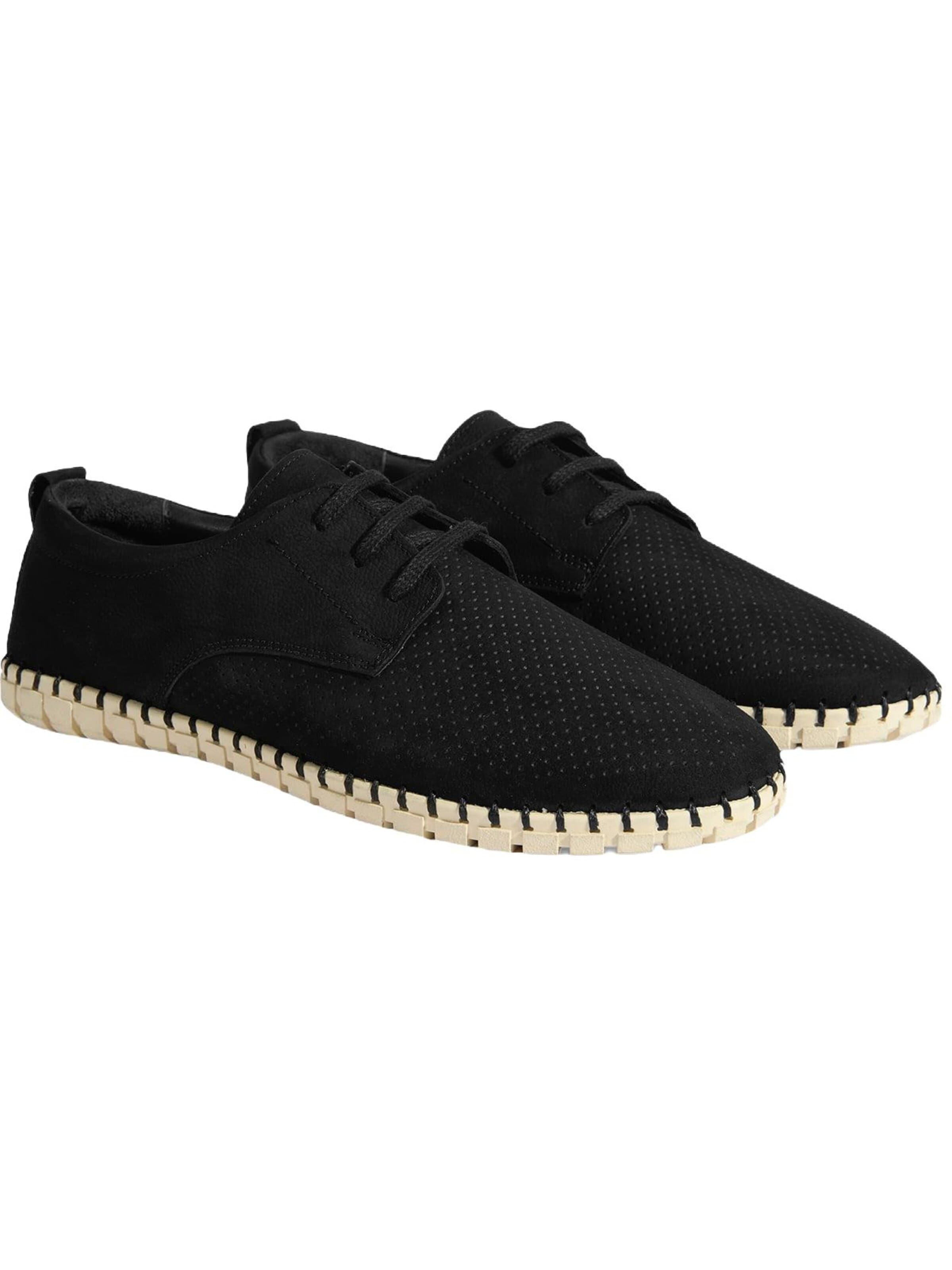 Desa - Zapatillas sin cordones 'Slip-Ons' en negro