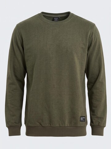 comeor Sweatshirt 'Sweatshirt Herren' in Green: front