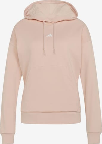 rožinė ADIDAS SPORTSWEAR Sportinio tipo megztinis: priekis