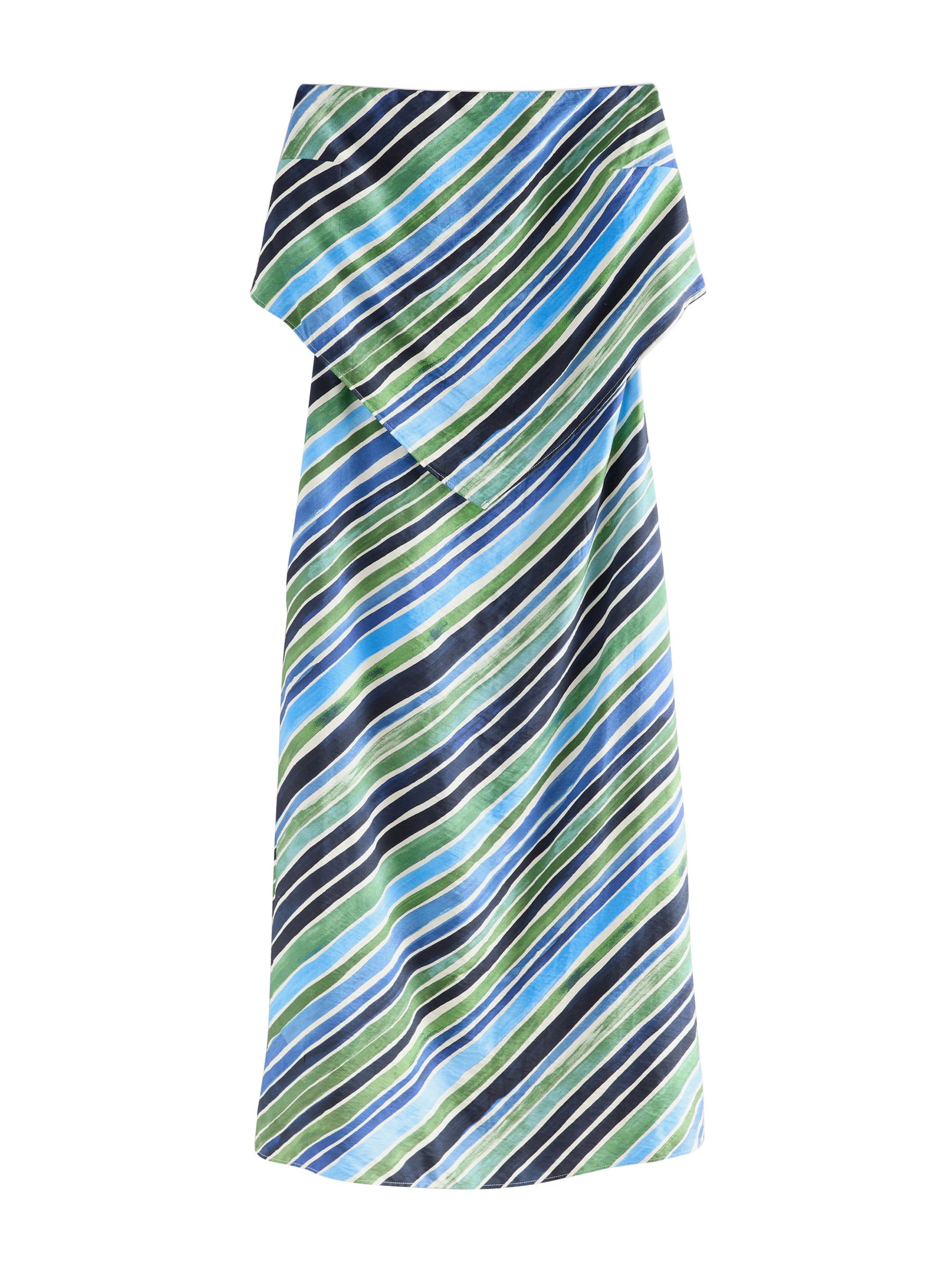 Next Vestido de verano en 34 en azul oscuro / azul real / verde / negro, Vista del producto
