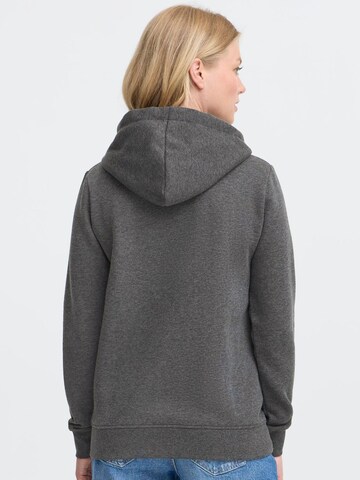 Oxmo Kapuzenfleecejacke ' OXKAREN ' in Grau