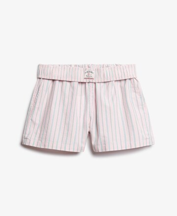 Regular Pantalon Superdry en rose