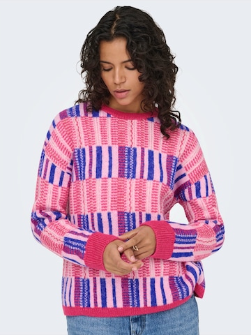 ONLY Πουλόβερ 'ONLIRIS' σε ροζ