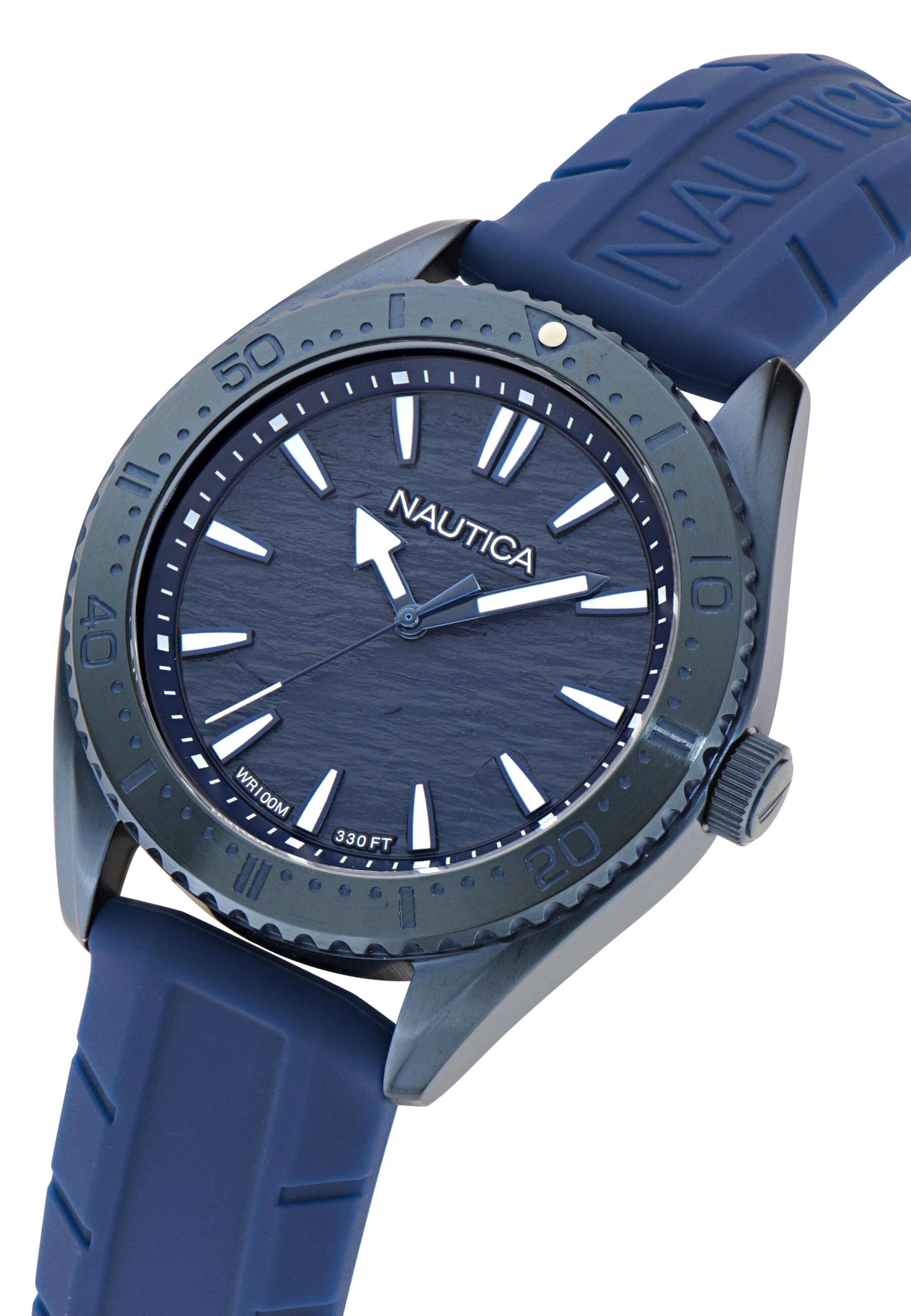Montre à affichage analogique 'WINDWARD' NAUTICA en bleu