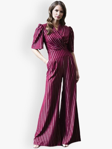 HotSquash Jumpsuit in Rood: voorkant