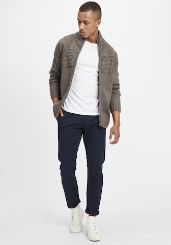 INDICODE JEANS Gebreid vest 'Bergen' in Beige