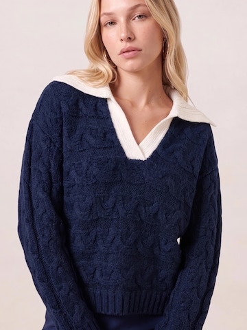 noar studios Pullover in Blau