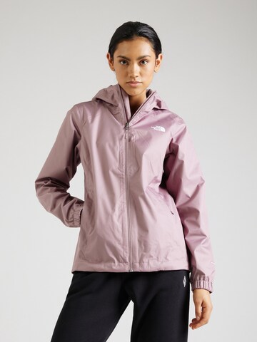 Veste outdoor 'Quest' THE NORTH FACE en violet : devant