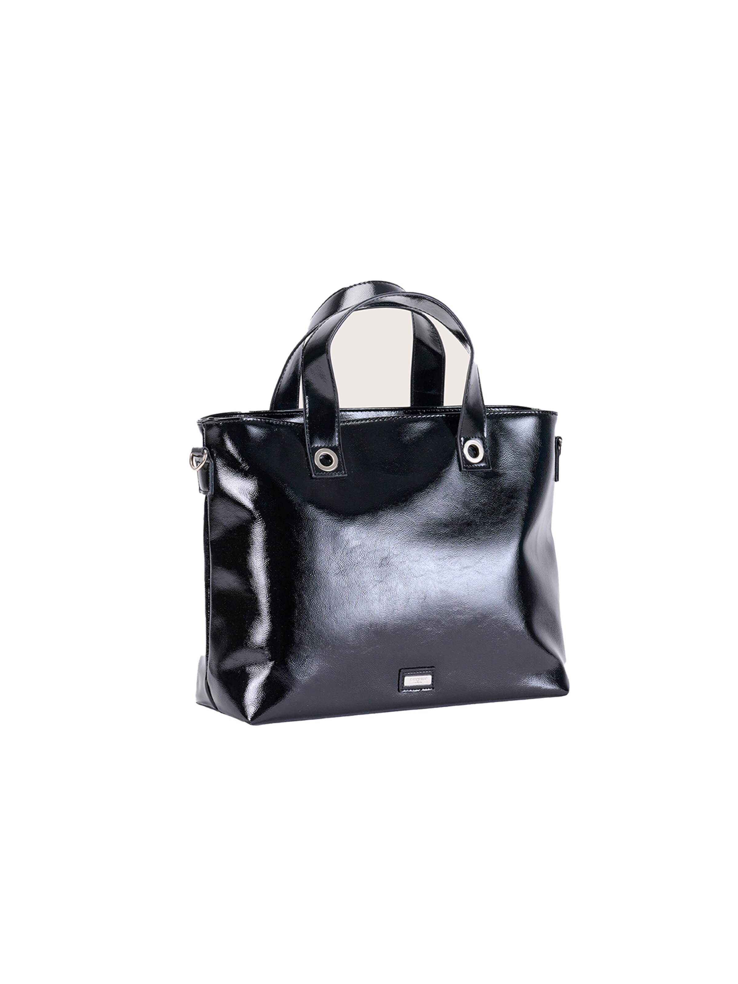 Camomilla Italia Shoulder Bag in Black: front