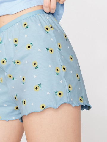 Tezenis Pajama Pants in Blue