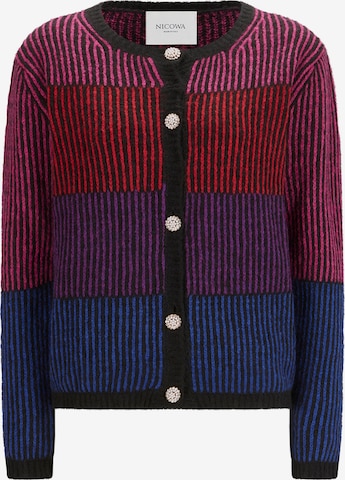 Nicowa Knit Cardigan 'SINOWA' in Red: front