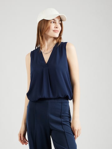 VILA Blouse 'MARIA' in Blauw: voorkant