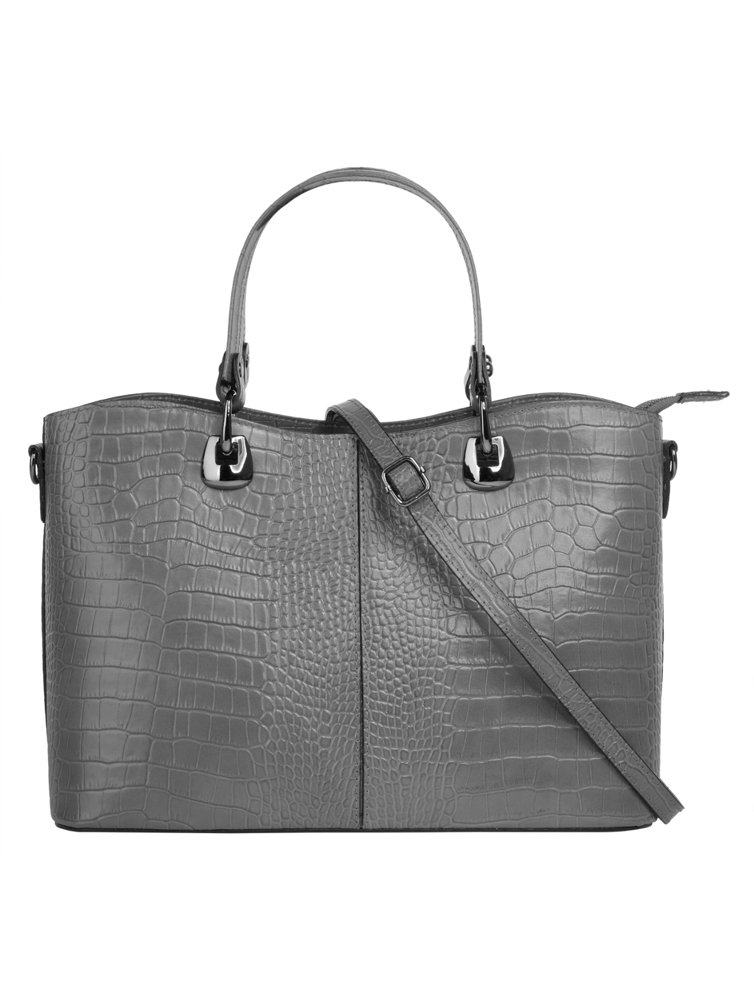 Cluty Handbag in Grey: front
