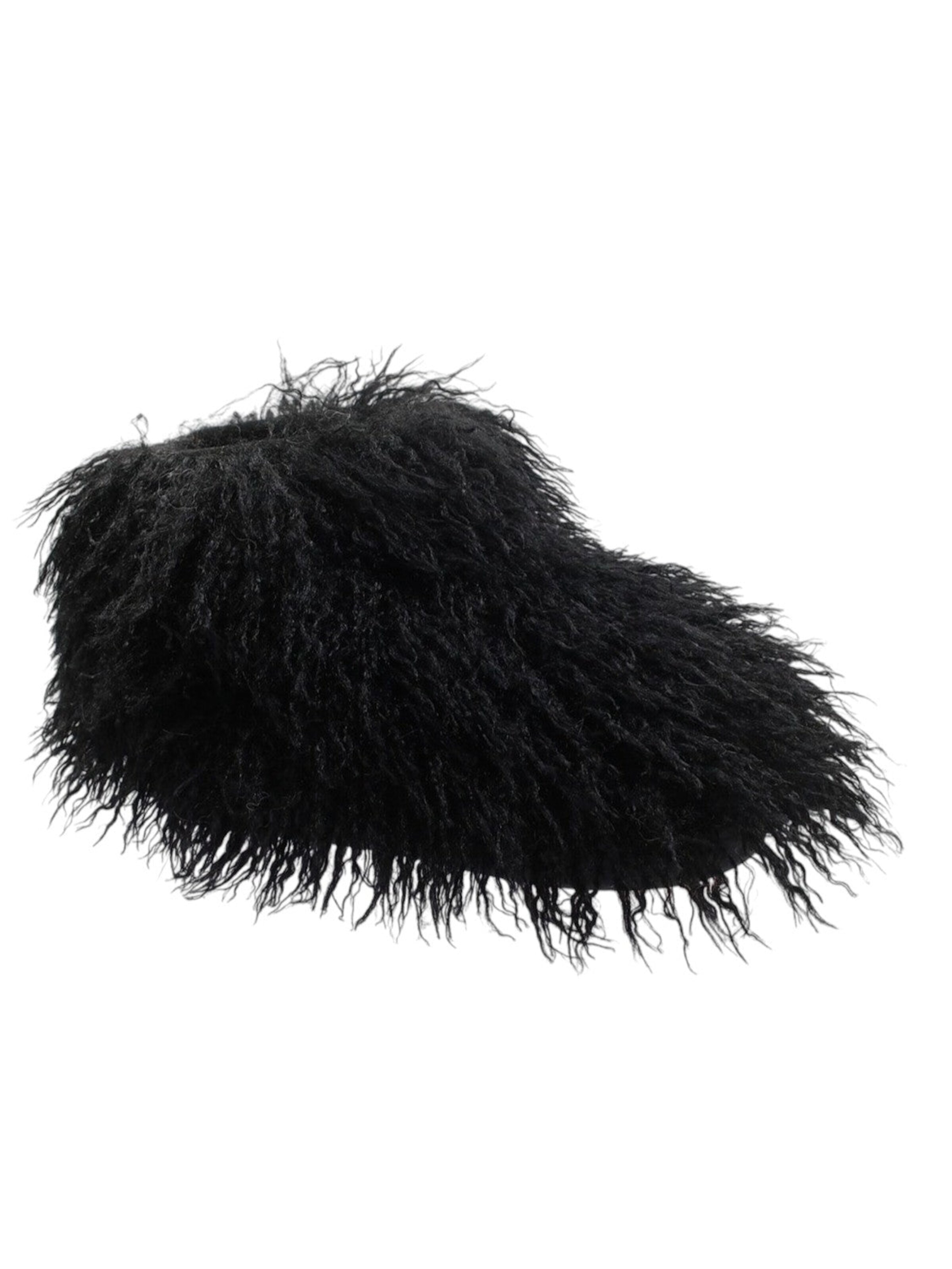 Beppi Slipper 'Indoor Shoe' in Black: front