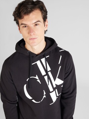 Sweat-shirt Calvin Klein Jeans en noir