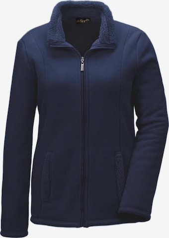 Goldner Fleece Jacket in Blue: front