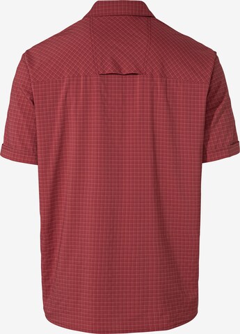VAUDE Regular fit Functioneel overhemd 'Seiland IV' in Rood