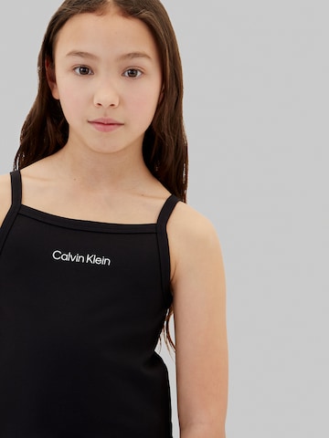 Calvin Klein Jeans Top 'Punto Milano' in Zwart