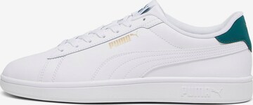 PUMA - Sapatilhas baixas 'Smash 3.0' em branco: frente